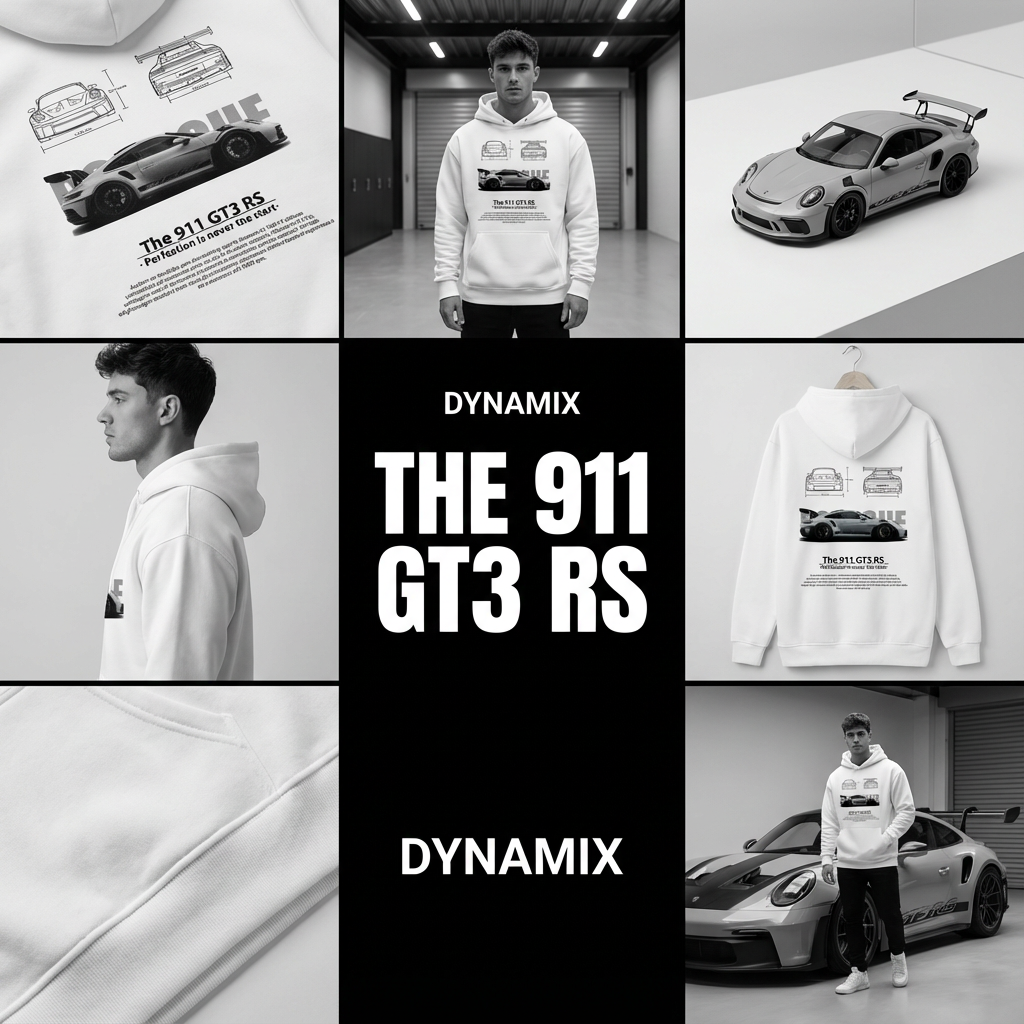 porche 911 gt3 rs hoodie