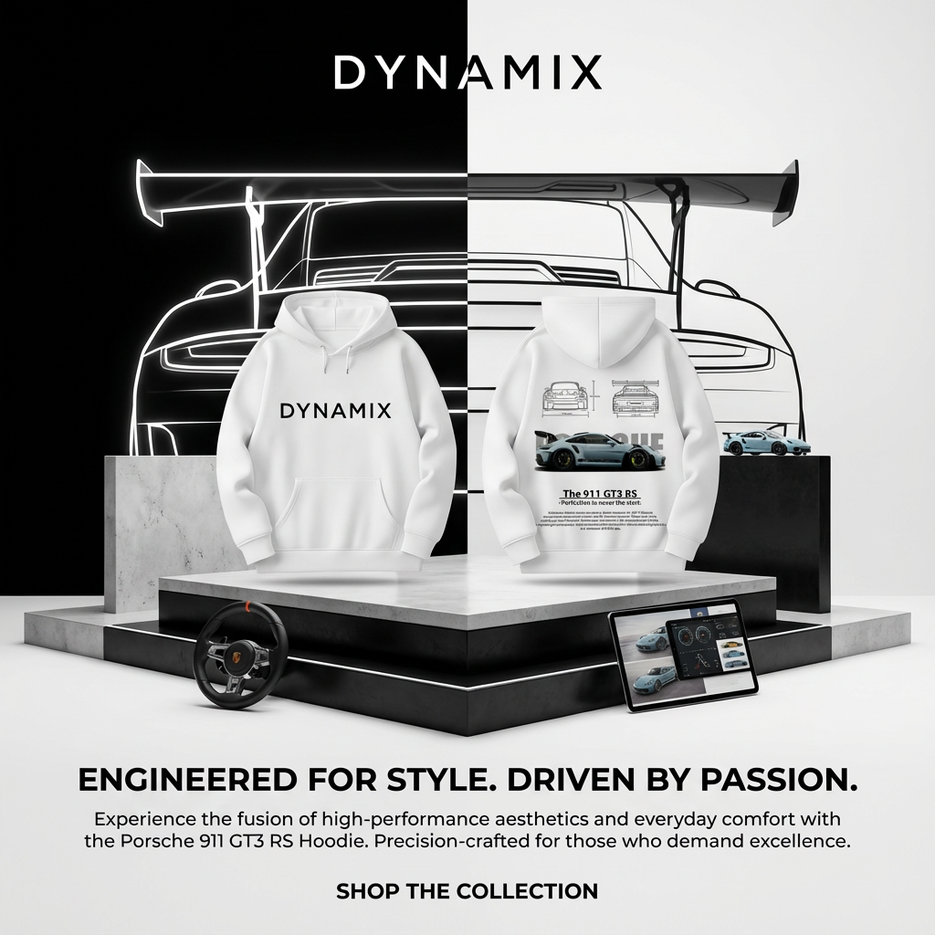 porche 911 gt3 rs hoodie