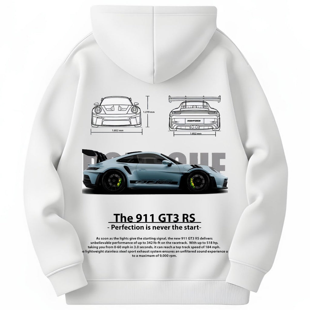 porche 911 gt3 rs hoodie