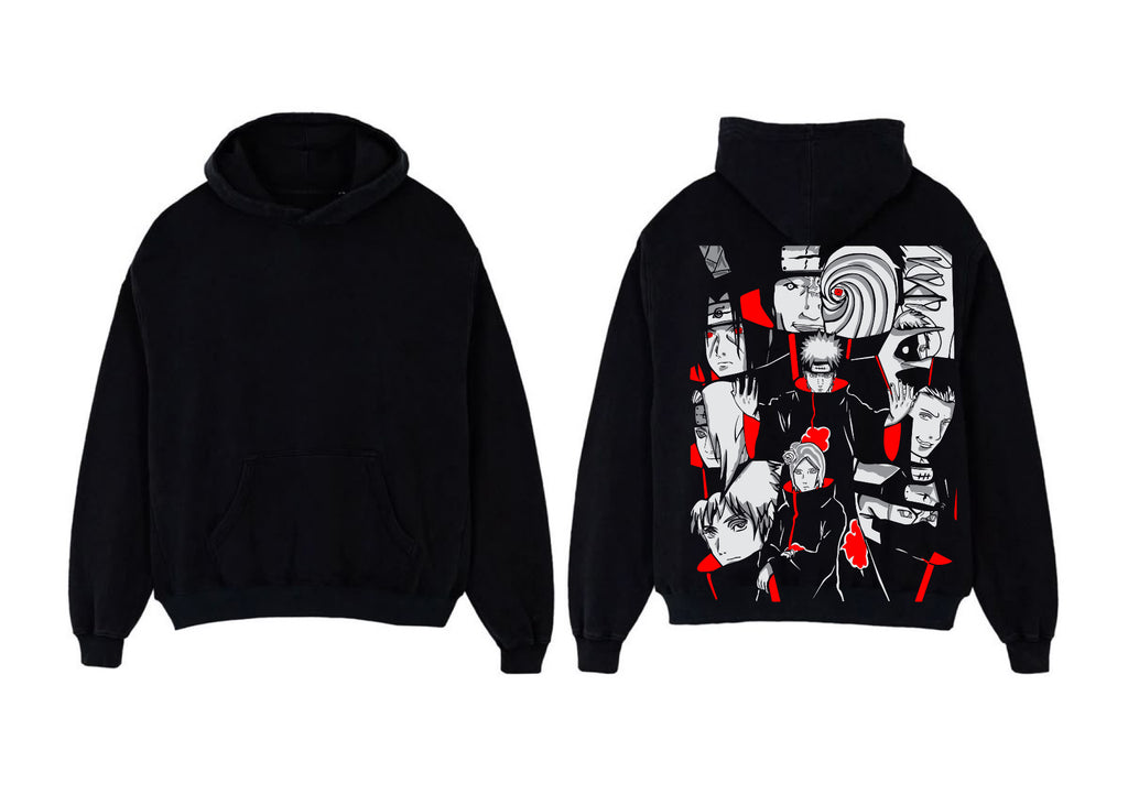 black akatsuki hoodie
