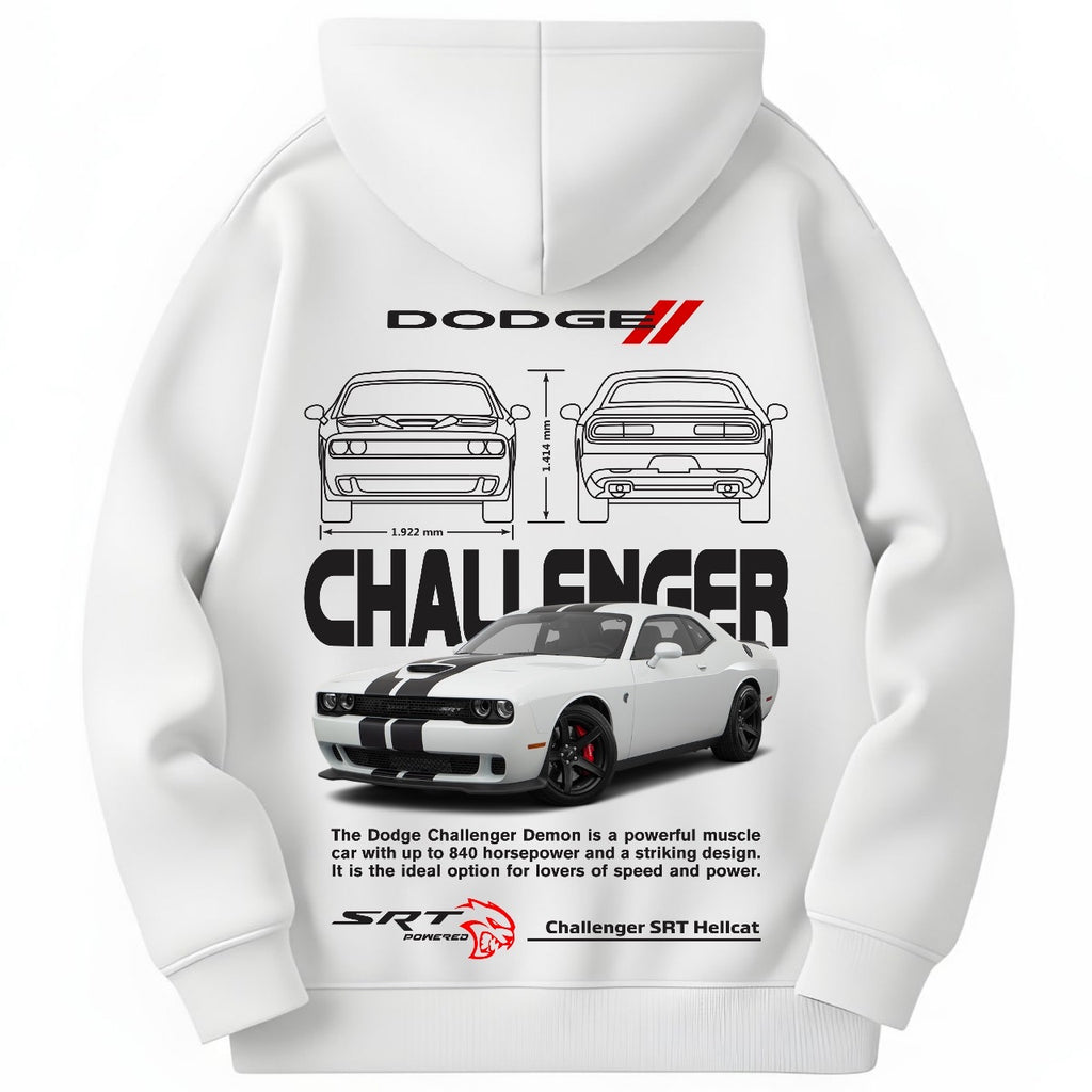 dodge challenger hellcat hoodie