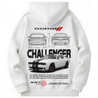 dodge challenger hellcat hoodie
