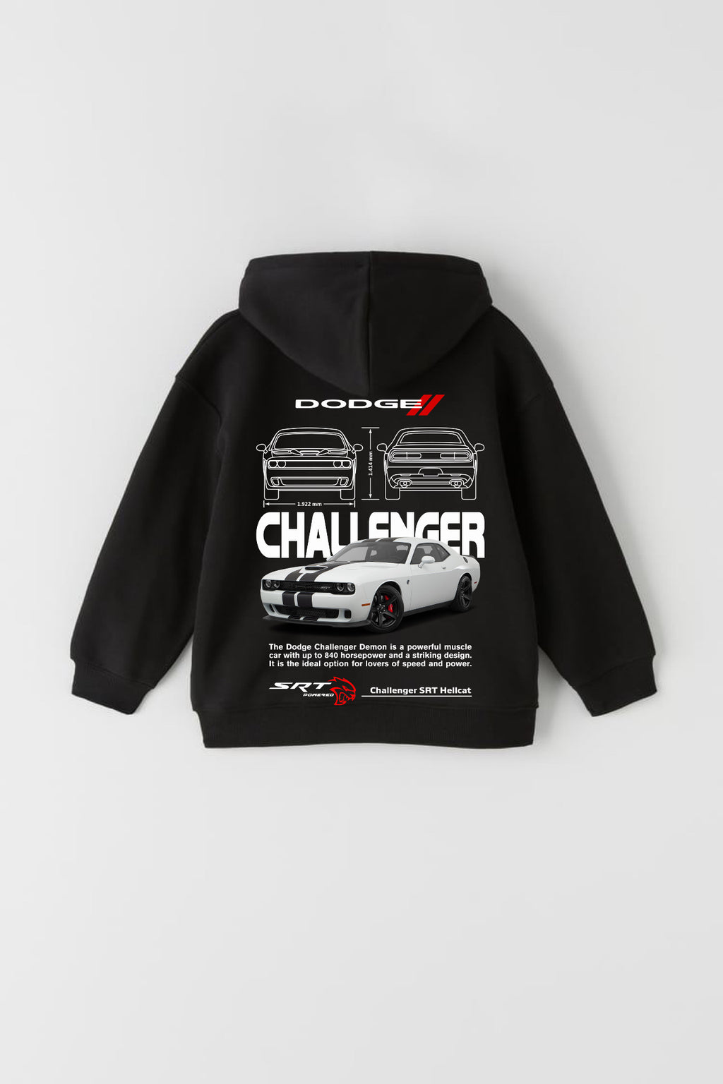 dodge challenger hoodie
