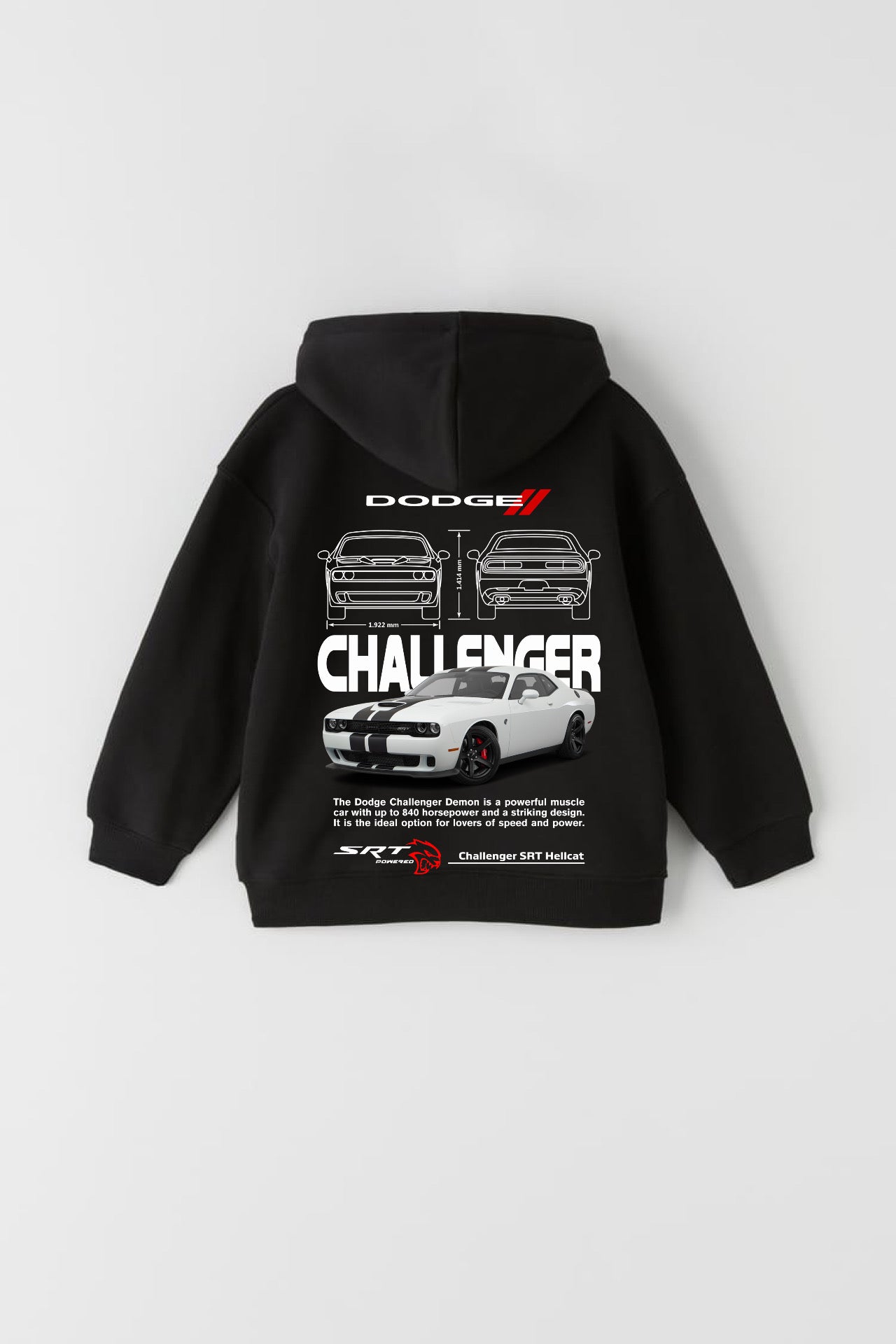 dodge challenger hoodie