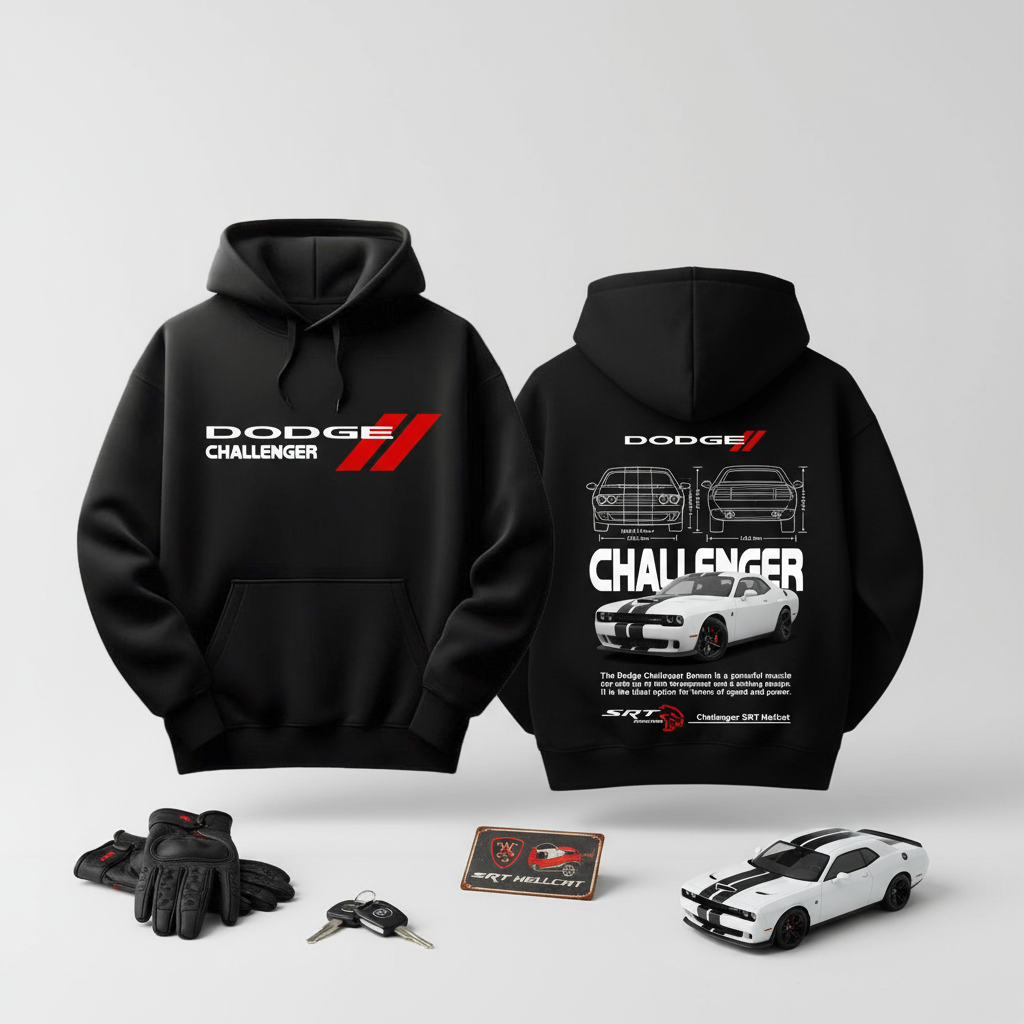 dodge challenger hoodie
