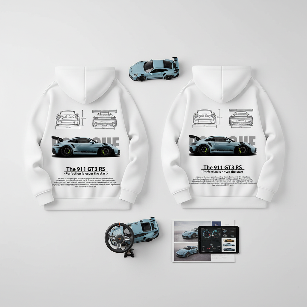 porche 911 gt3 rs hoodie